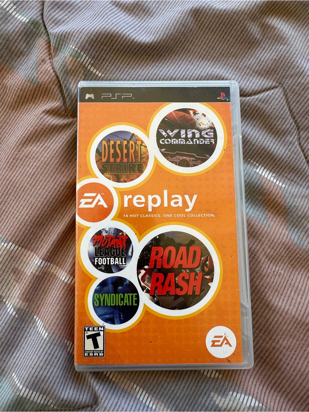 EA Replay Classic Game Collection for PSP - Orange